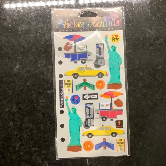 Variety Packs Of 6 Stationery Journal Scrapbook Stickers Lot/Set - Picture 5 of 7